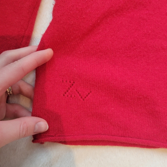 Zadig and Voltaire red cashmere sweater - Picture 4 of 7